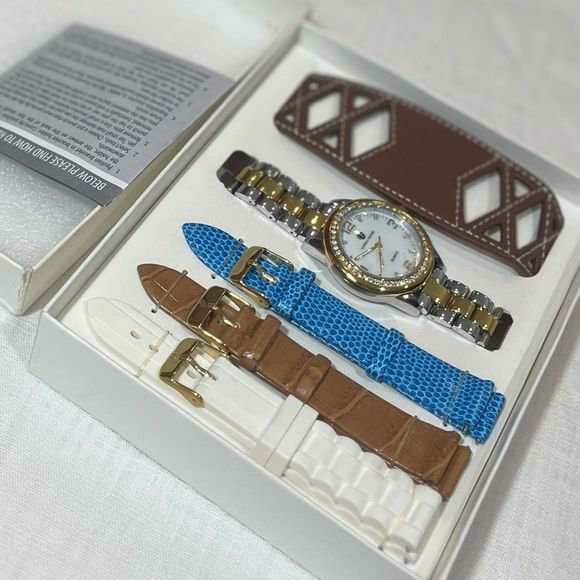 Danielle Swaebe Two Tone & Gold Watch set - Picture 1 of 12